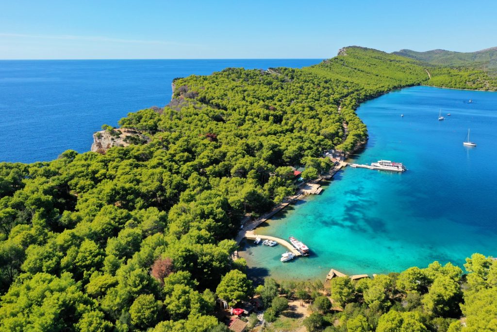 Telascica nature park bay on Dugi Otok island, Croatia