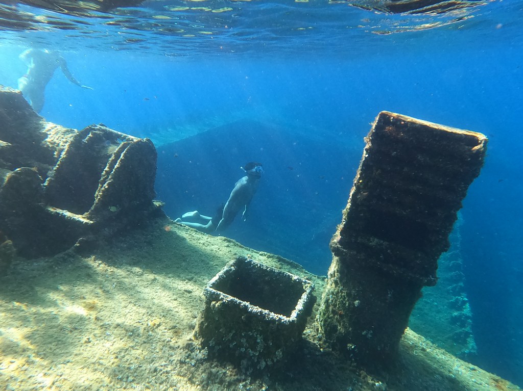 sunken ship