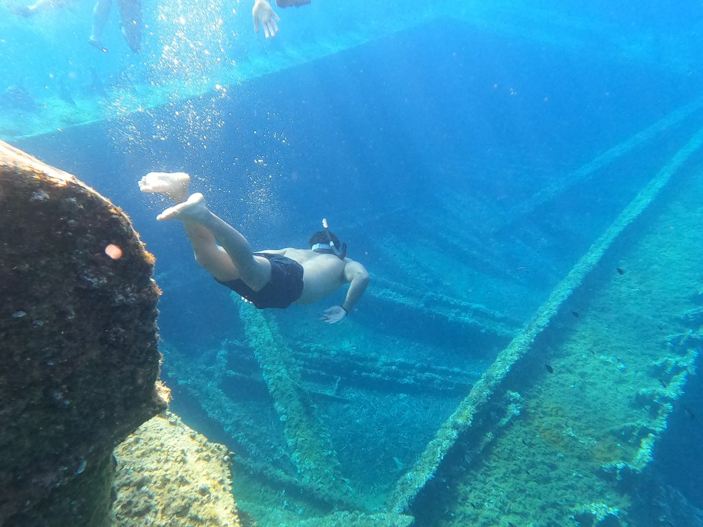 sunken ship