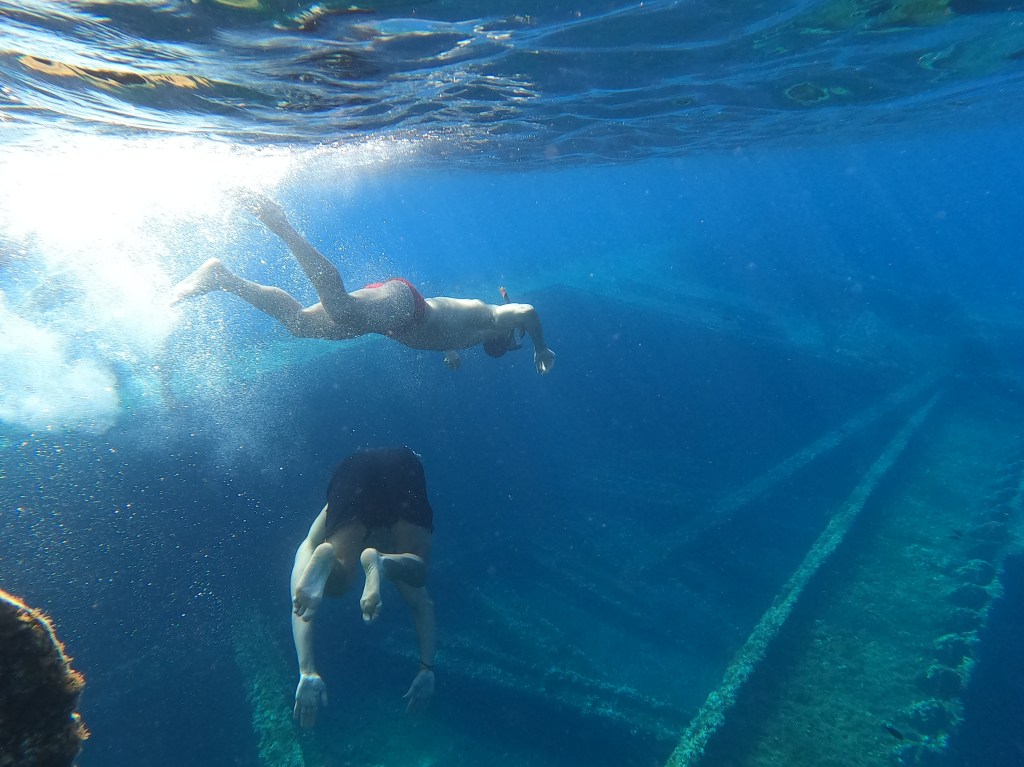 sunken ship