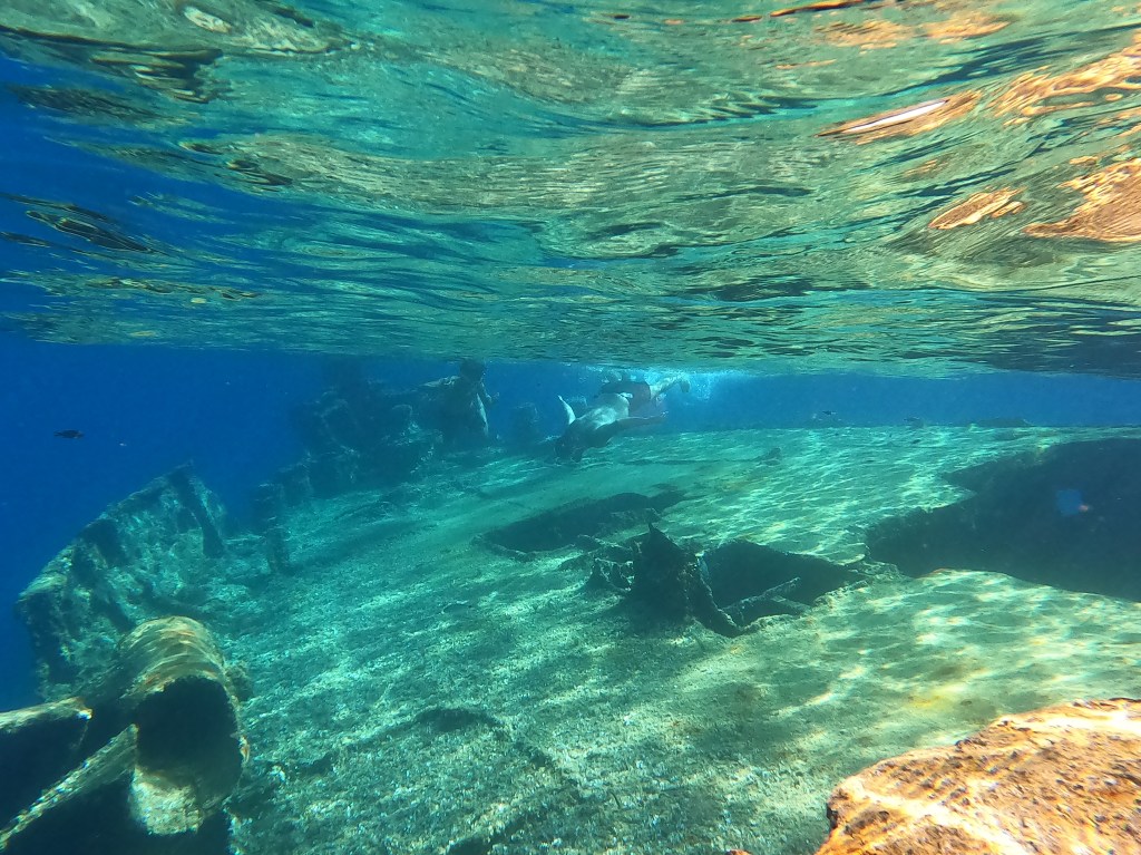 sunken ship